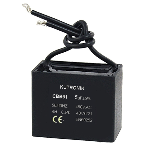 Kondensator silnikowy 8uF/450V kostka