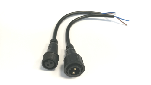 Złącze hermetyczne 2 pin z przewodem 40 cm