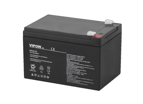 Akumulator 12V 12Ah Vipow