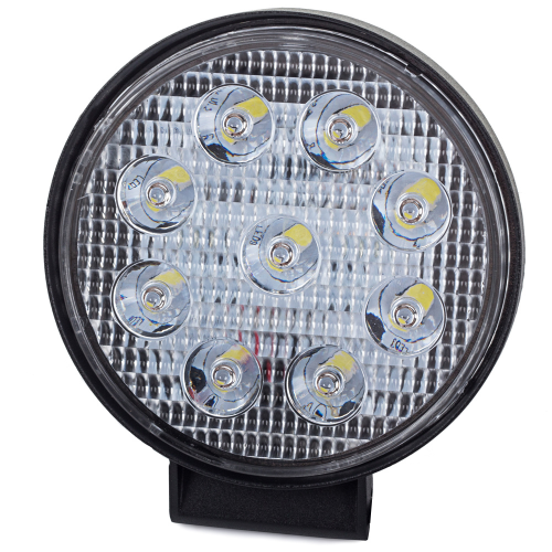 Reflektor LED 10-30V 27W 9 LED okrągły