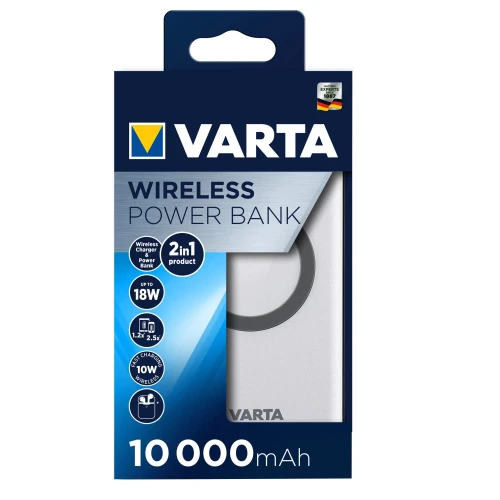 Powerbank 10000mAh Varta Wireless