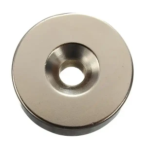 Magnes neodymowy pierścieniowy 25x3 otwór 7,5/3,5 mm