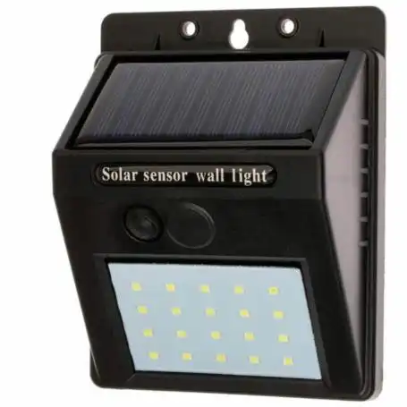 Lampa solarna 20x SMD z sensorem zmierzchu
