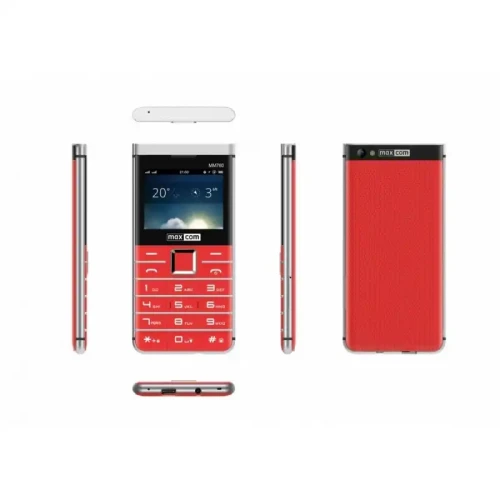 Telefon GSM Maxcom MM760 czerwony