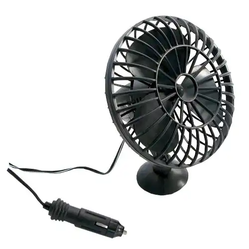 Wentylator samochodowy plastikowy 12V 6W