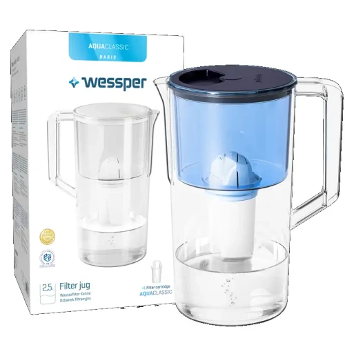 Dzbanek Wessper Aquaclassic Basic 2,5 L niebieski