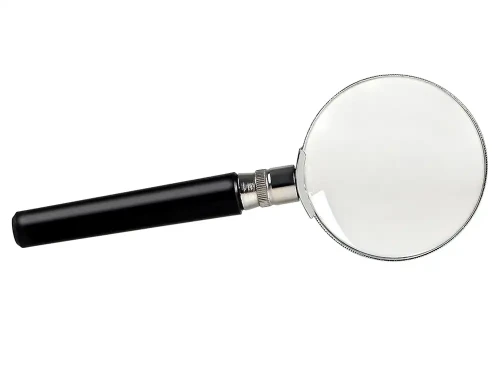Lupa klasyczna 100 mm metal