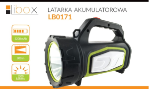 Latarka szperacz akumulatorowa LB0171 LIBOX