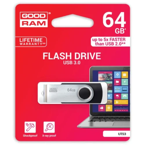 Pendrive USB 3.0 64GB Goodram UTS3 Twister
