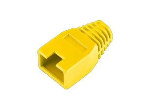 Osłona gumowa wtyku RJ45 8P8C żółta