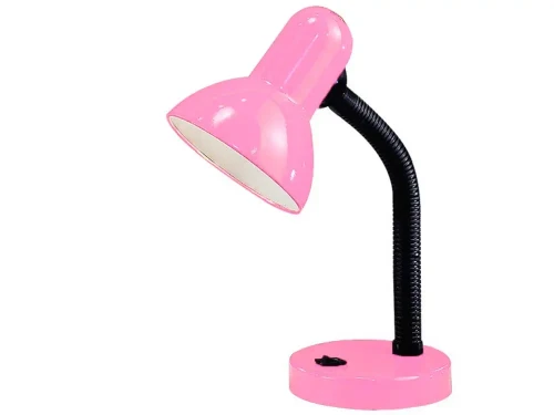 Lampka biurkowa różowa