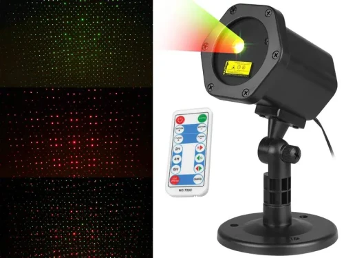 Projektor laserowy zewnętrzny 6W