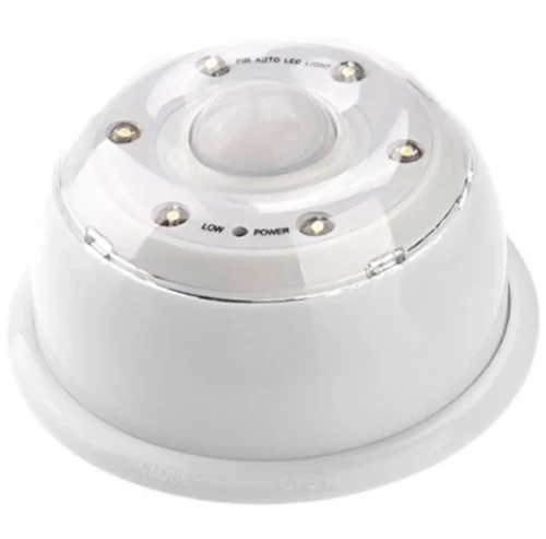 Lampka LED z czujnikiem ruchu i zmierzchu na baterie 4x AAA, 6 LED