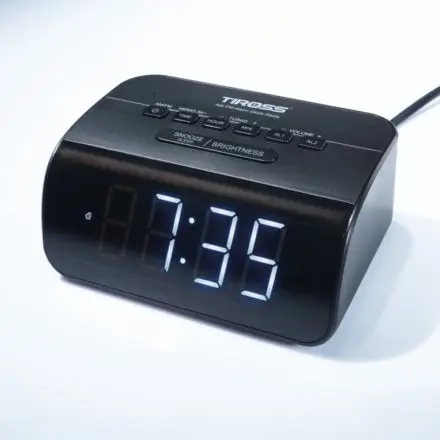 Radiobudzik Tiross TS-490