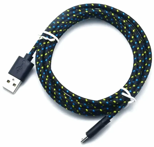 Kabel USB - micro USB 2,8m oplot