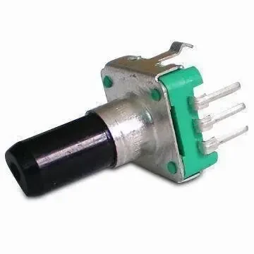 Enkoder EC12 24 impulsy z przyciskiem