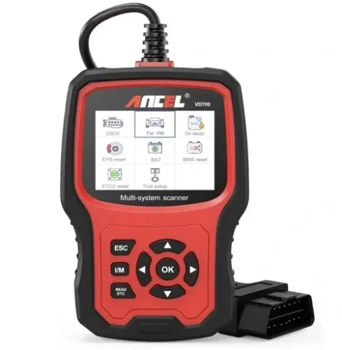 Interface diagnostyczny skaner OBD2 Ancel VD700 do VAG