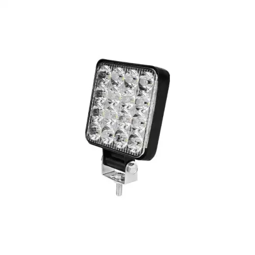 Lampa robocza LED 10-30V 48W 16 LED kwadratowa IP67