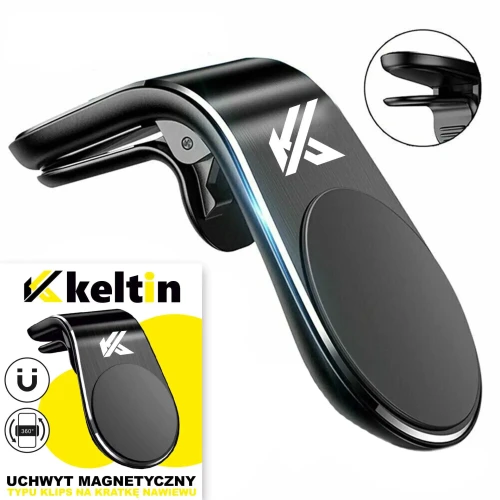 Uchwyt magnetyczny typu klips do kratki K02213