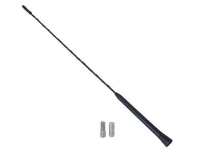 Maszt anteny samochodowej 41 cm z adapterami 5 i 6 mm