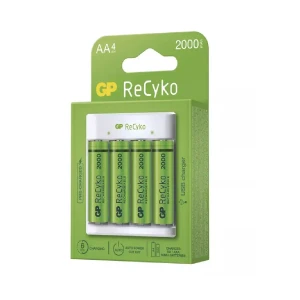 Ładowarka GP Economy E411 + 4x AA 2000mAh