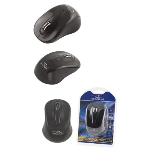 Mysz Titanum Torpedo TM104 czarna