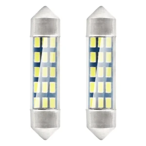 LED SV8,5 12V 39mm 15x 3014 Standard Festoon 2 szt.