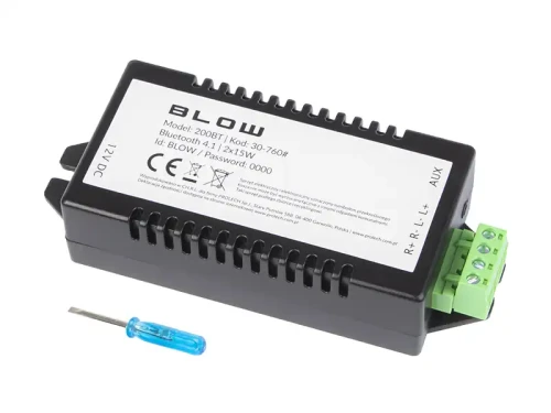 Wzmacniacz audio Bluetooth 2x 15W