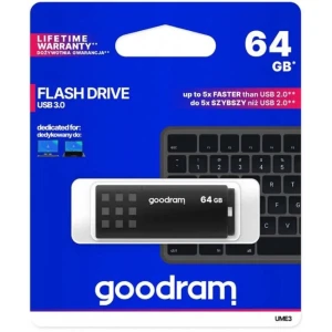 Pendrive 64GB USB3.2 UME3 czarny