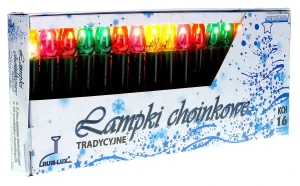 Lampki choinkowe KCH-3 zielone tradycyjne PRODUKT POLSKI