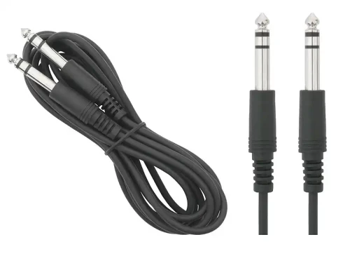 Kabel Jack 6,3 - Jack 6,3 stereo 1m