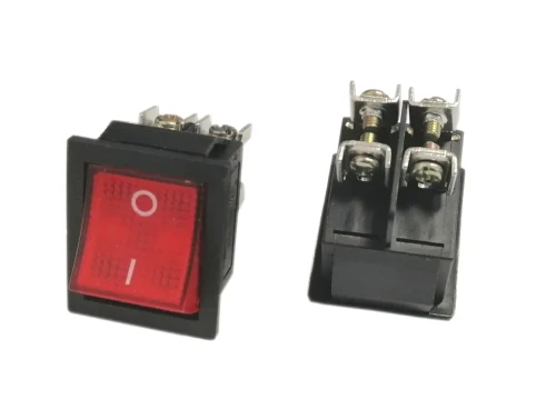 Przełącznik RS201S-6C3R 250V/16A ON-OFF