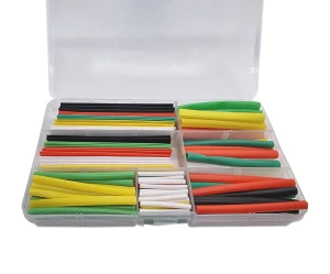 Zestaw rurek termokurczliwych 140 szt. kolor