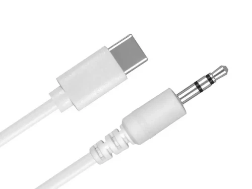 Kabel USB typ C - wtyk Jack 3.5 1m