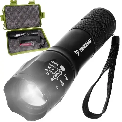 Latarka Cree XM-L T6 zoom