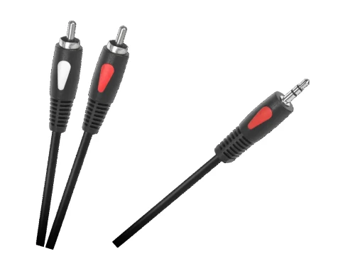 Kabel Jack 3.5 - 2x RCA 1,8m Eco-Line
