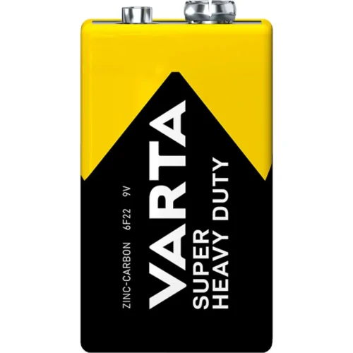 Bateria 6F22 Varta Heavy Duty