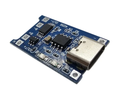 Moduł ładowania akumulatora 18650 z USB typu C