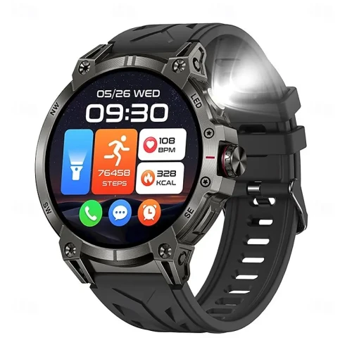 Zegarek smartwatch KC89 czarny
