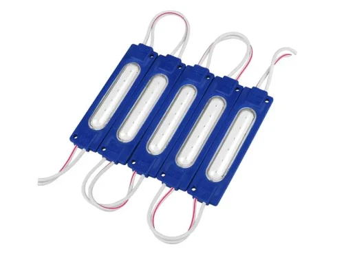 Moduł LED COB niebieski 12V