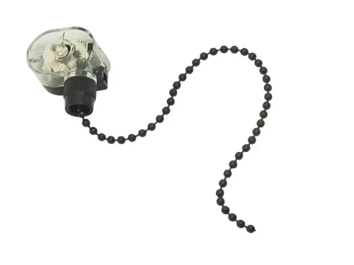 Wyłącznik łańcuszkowy czarny 3A/250V
