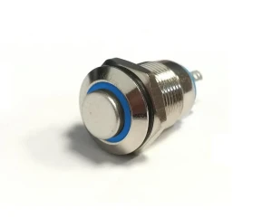 Przełącznik PBW-12BP 2A/250V wystający