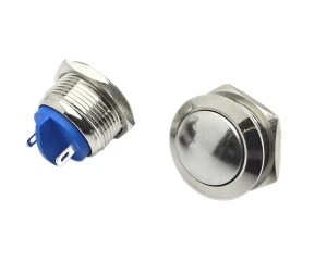 Przełącznik PBW-19BK 2A/250V wypukły