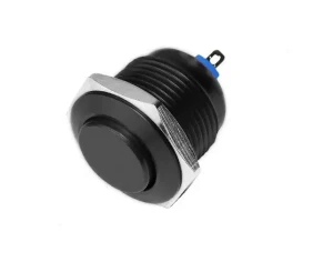 Przełącznik PBWB-16BK 2A/250V wystający czarny