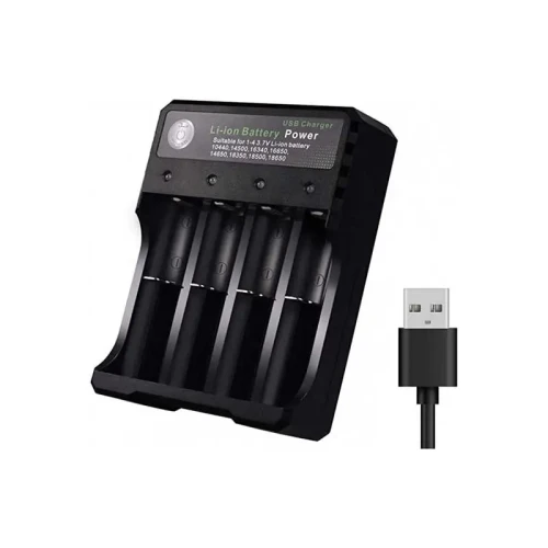 Ładowarka akumulatorów 4x18650 USB