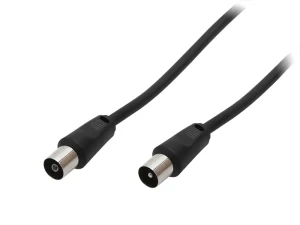 Kabel TV-VIDEO 1,8m czarny
