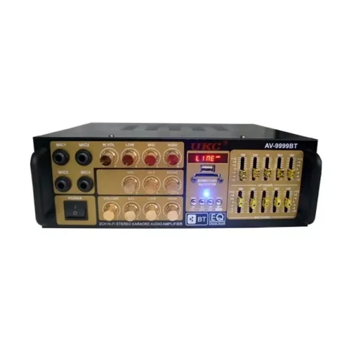 Wzmacniacz audio 2x 45W SD/USB/BT AV-9999BT