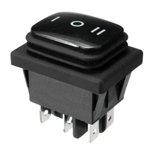 Przełącznik KCD4-B 16A/250V (ON)-OFF-(ON) IP65