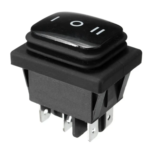 Przełącznik KCD4-B 16A/250V (ON)-OFF-(ON) IP65