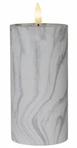 Świeczka LED DF00462 marmur 10cm